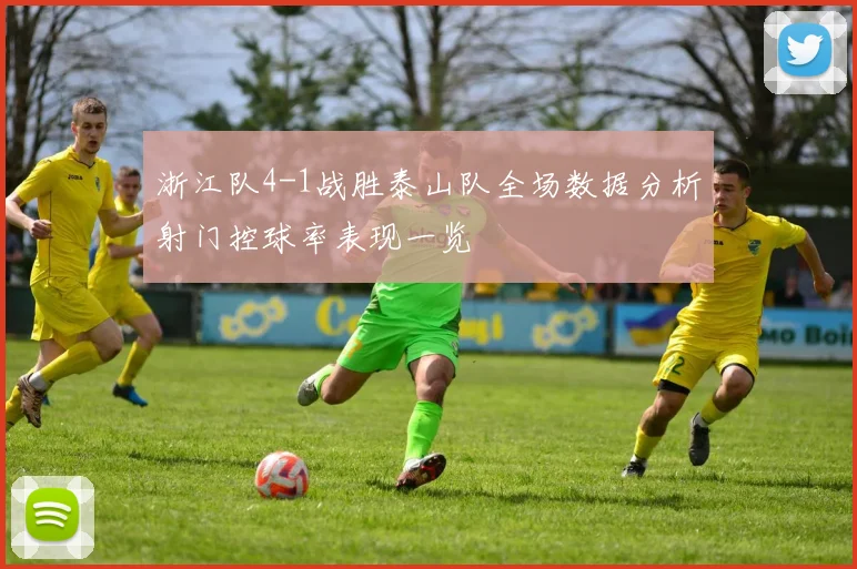 浙江队4-1战胜泰山队全场数据分析射门控球率表现一览